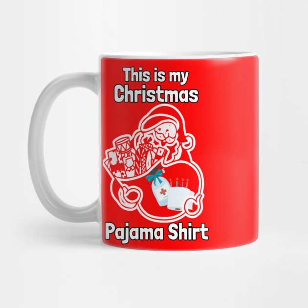 This is my Christmas Pajama Shirt by Kishu